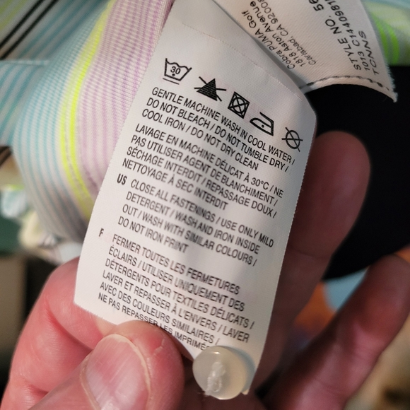 Puma Active Wear Polo Women's Size Large - Picture 6 of 6